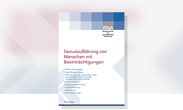 Cover zu Sexualaufklärung von Menschen mit Beeinträchtigungen