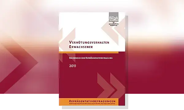 Cover zu Verhütungsverhalten Erwachsener 2011