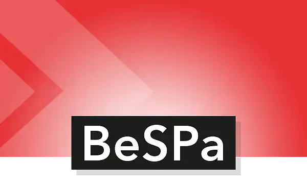 Schriftzug BeSPa auf rotem Hintergrund