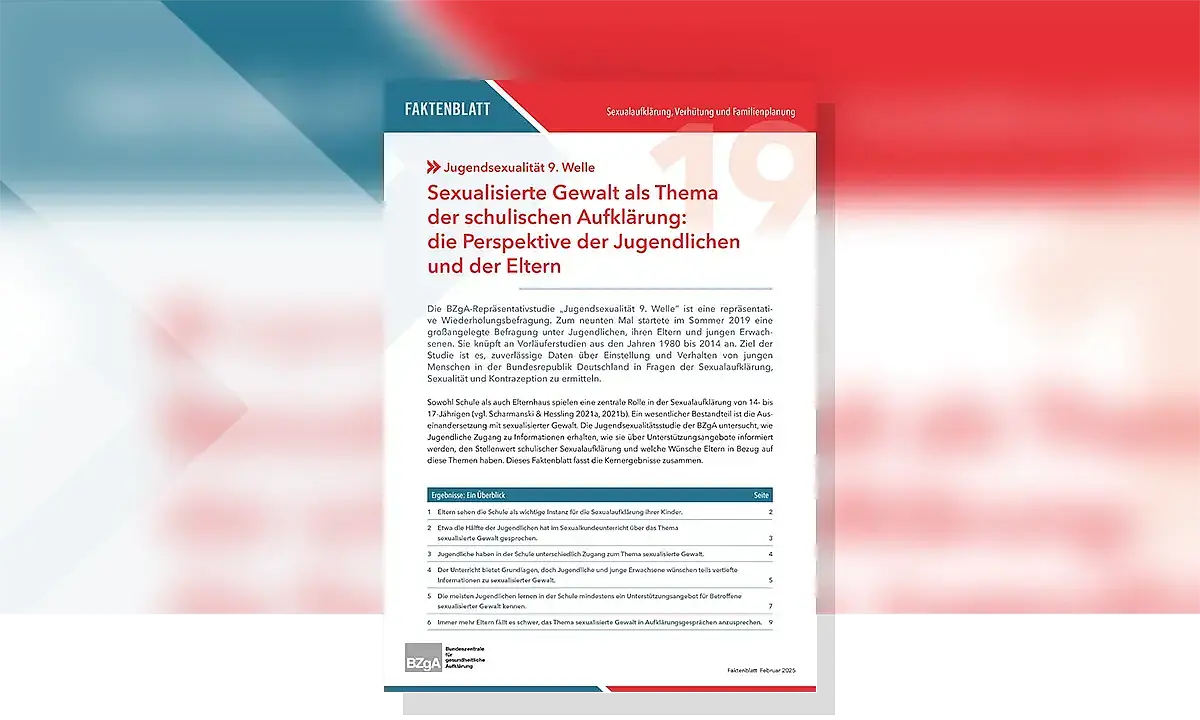 Cover des Faktenblatts 19