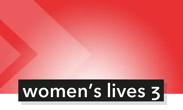 Picture with Lettering women´s lives 3