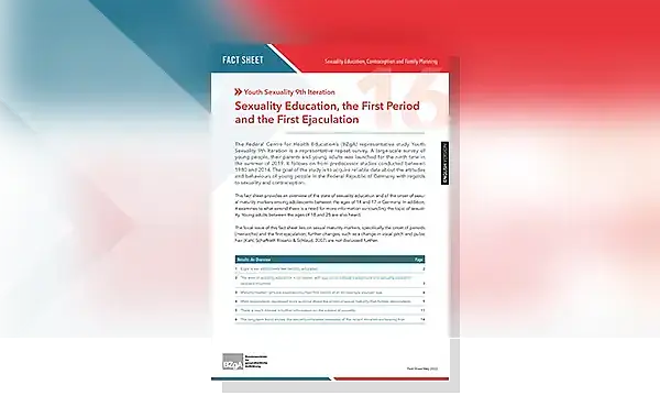 Cover of Fact Sheet Sexuality Education, the First Period and the First Ejaculation