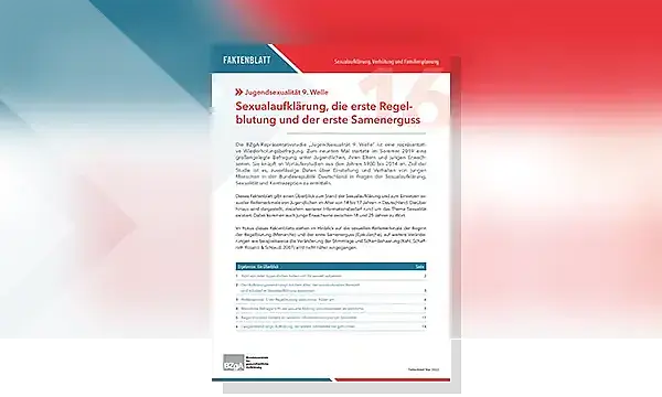 Cover zu Sexualaufklärung, die erste Regelblutung und der erste Samenerguss. Jugendsexualität 9. Welle