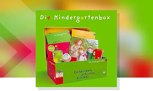 Cover zu Kindergartenbox "Entdecken, schauen, fühlen!"