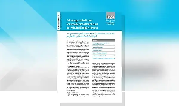 Cover zu Schwangerschaft und Schwangerschaftsabbruch bei minderjährigen Frauen