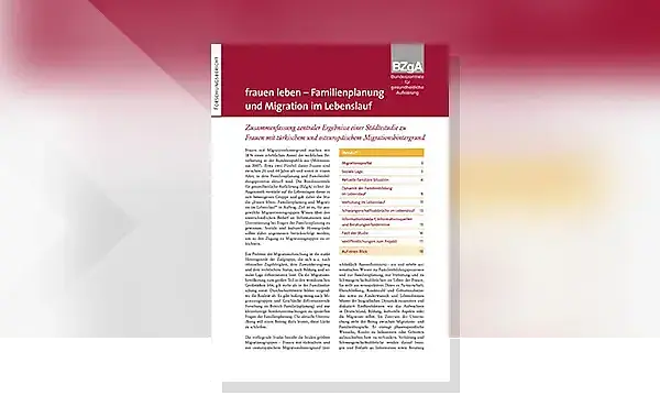 Cover zu frauen leben 2 - Familienplanung und Migration im Lebenslauf - Forschungsbericht