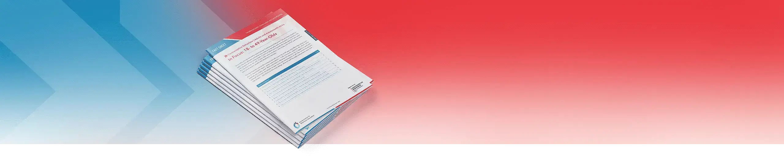 Picture of fact sheet contracetive behaviour 2024