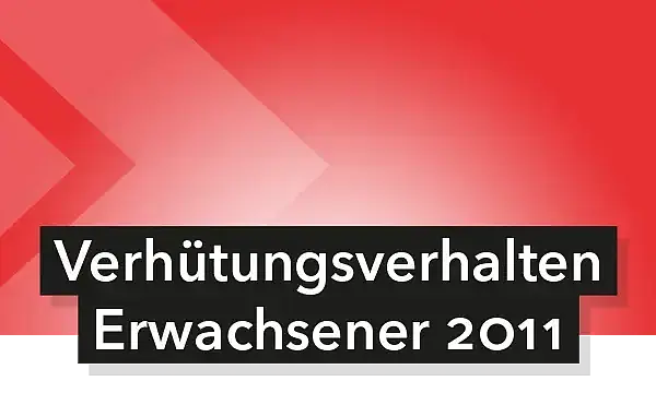 Cover zu Verhütungsverhalten Erwachsener 2011