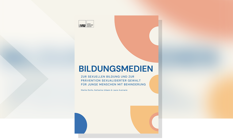 Cover der Publikation Bildungsmedien zur sexuellen Bildung und zur Prävention sexualisierter Gewalt für junge Menschen mit Behinderung