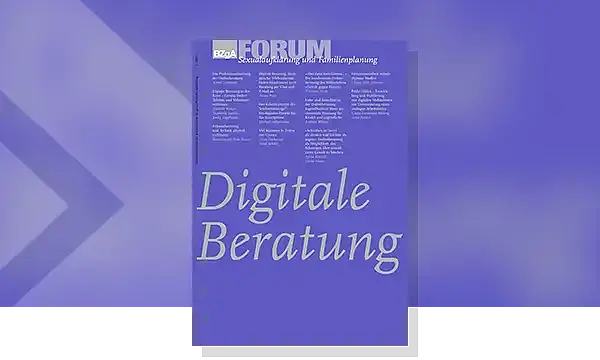 Cover des Forum-Heftes Digitale Beratung