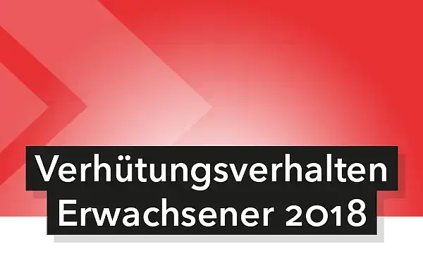 Cover zu Verhütungsverhalten Erwachsener 2018