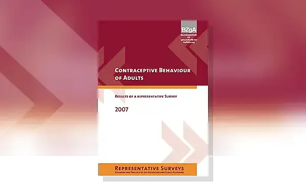 Cover of Brochure Contraceptive Behaviour of Adults