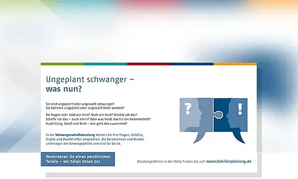 Cover zu Karte "Ungeplant Schwanger"