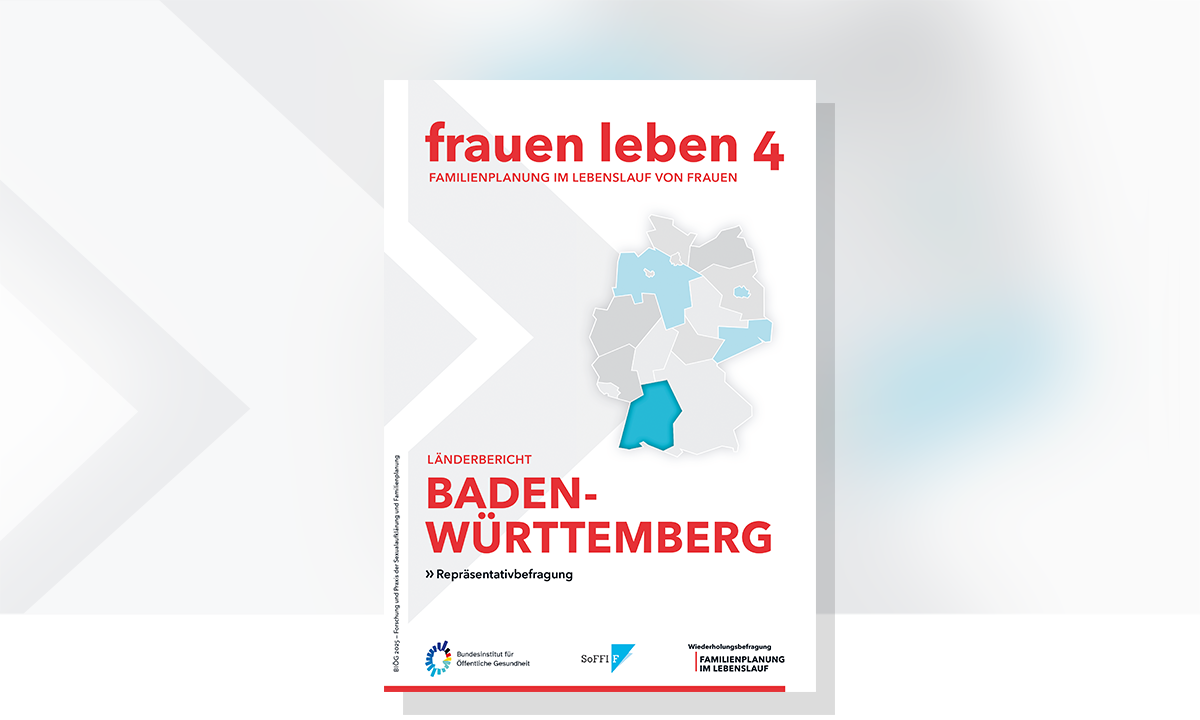 Cover zu frauen leben 4. Familienplanung in Baden-Württemberg. 